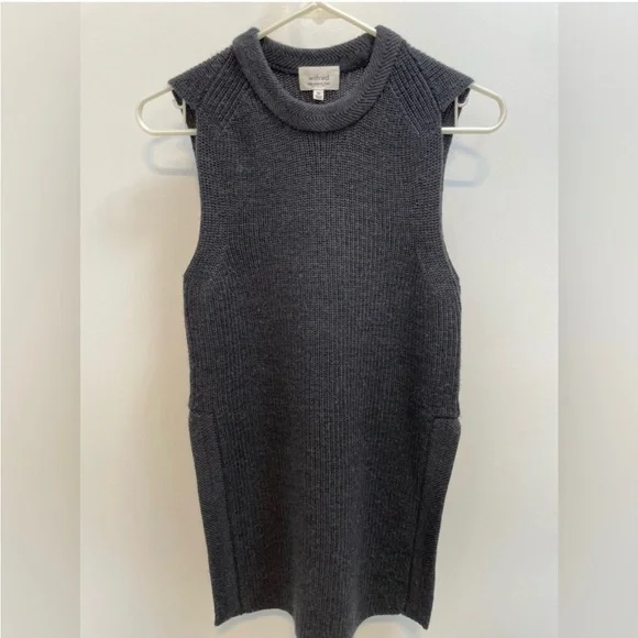 Aritzia Wilfred Palmier Sweater Tunic | 100% Wool - Picture 3 of 8